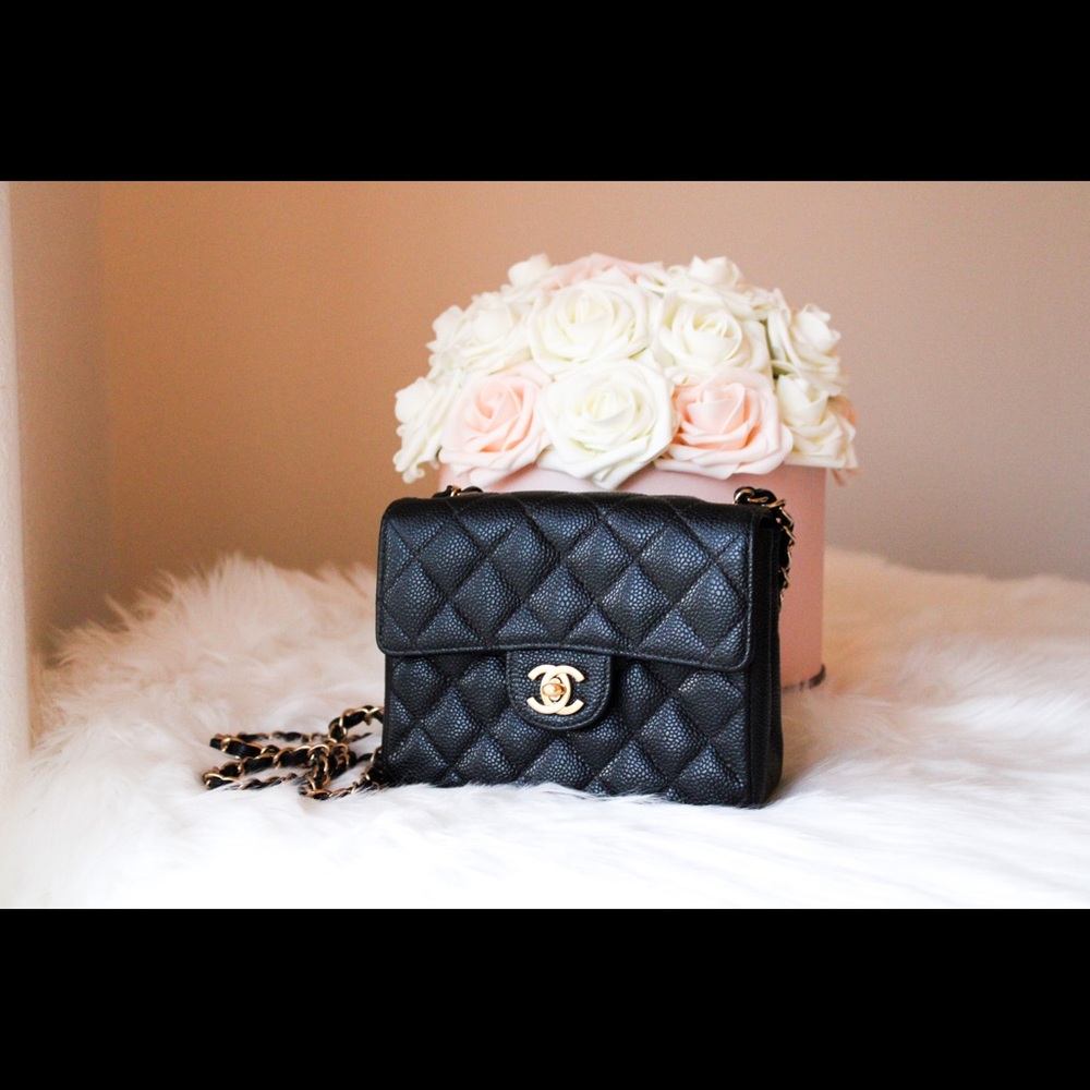 ❌SOLD❌Chanel Vintage Mini Square w/ 24k ghw